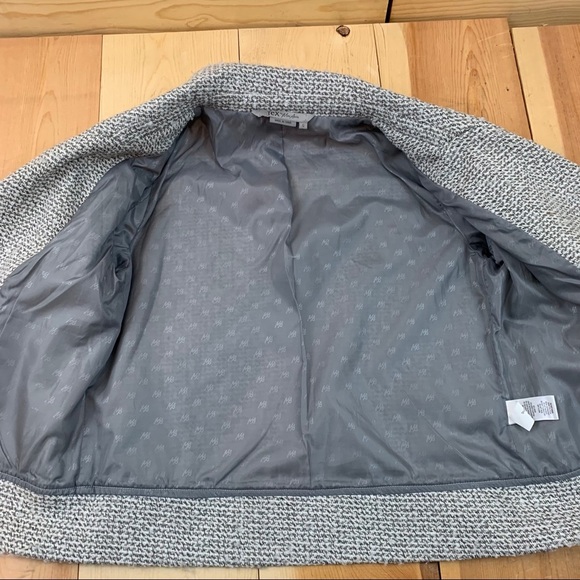 Tex by MaxAzria double breasted tweed button up blazer jacket S - Picture 11 of 16